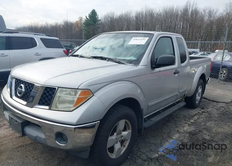 2005 Nissan Frontier Le из США, поврежденный, VIN 1N6AD06W75C418904